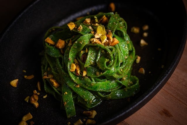 環境デザイン 健康的な食べ物が並んだキッチン 視覚的な仕掛け